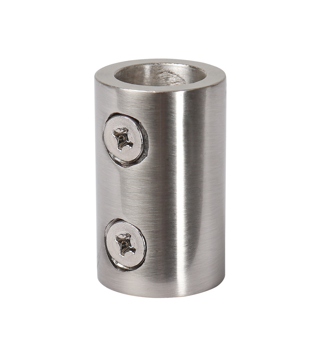 CasaFan Deckenstangen Verbindungsstück SK2 Chrom gebürstet