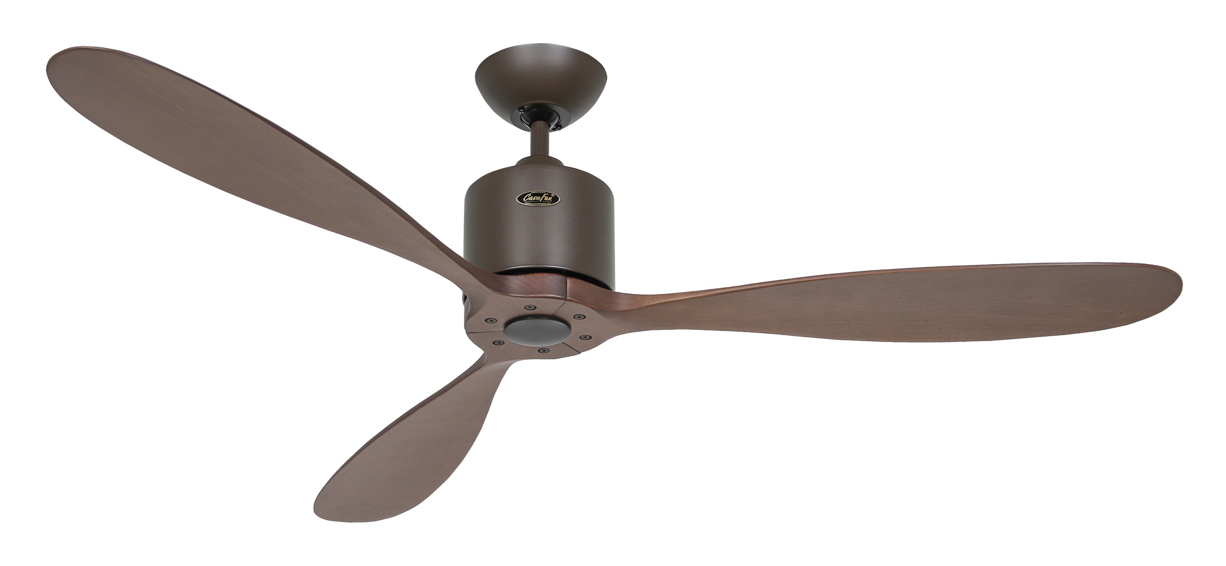 CasaFan Deckenventilator AEROPLAN ECO 132 Bronze - Nussbaum